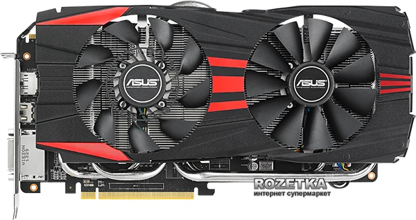 Відеокарта Asus PCI-Ex Radeon R9 280 TOP 3072MB GDDR5 (384bit