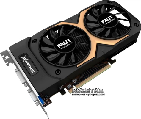 Відеокарта Palit PCI-Ex GeForce GTX 750 Ti StormX 2048MB DDR5