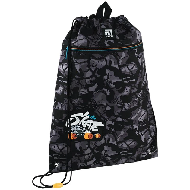 Сумка для взуття Kite Skate 46x33 см чорний (K24-601M-14) - зображення 5