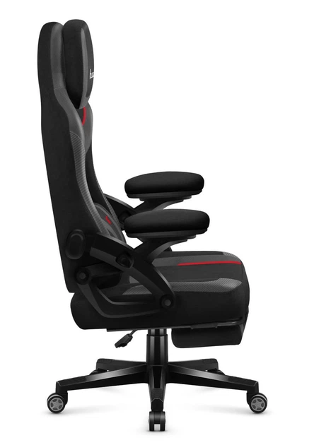 Игровое компьютерное кресло геймерское с подножкой Huzaro Four Six Series F Carbon - изображение 6