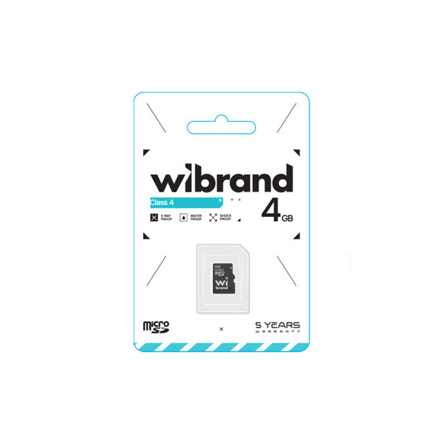 Карта памяти Wibrand 4GB mictoSD class 4 (WICDC4/4GB) - изображение 2
