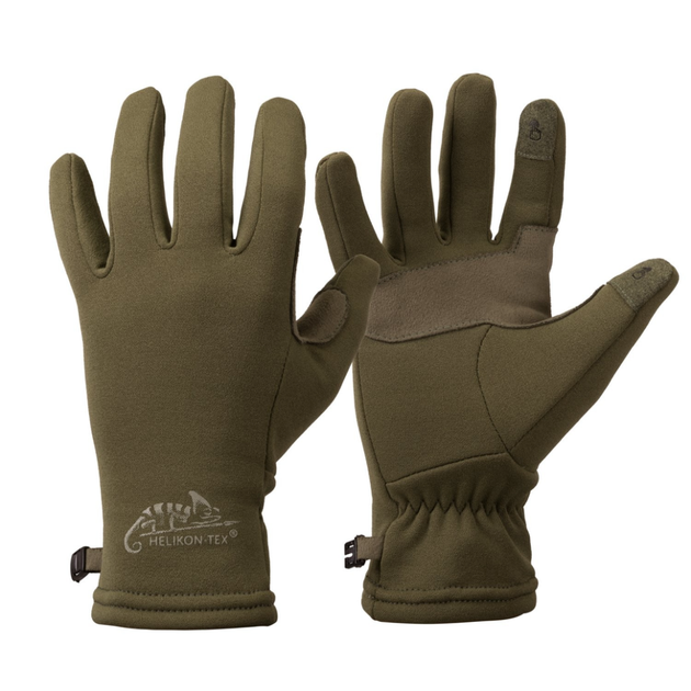 Рукавички для туризму Helikon-Tex Tracker Outback Gloves - Olive Green, оливково-зелені, розмір M (RK-TCO-RP-02-B04) - зображення 1