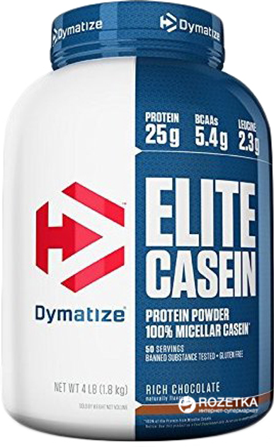 Протеин Dymatize Nutrition Elite Casein 1.818 кг Rich Chocolate ...