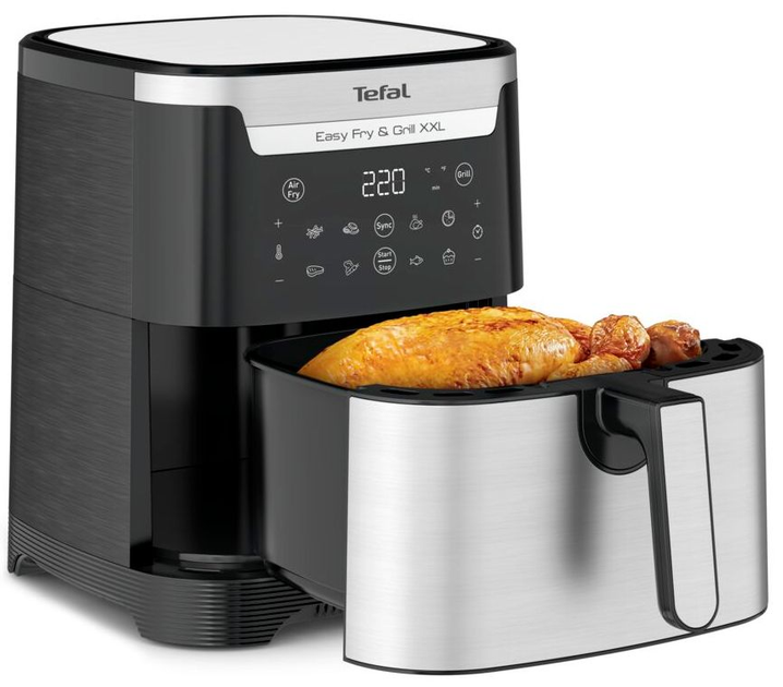 Frytkownica beztłuszczowa Tefal Easy Fry&Grill XXL (EY801D15) - obraz 4