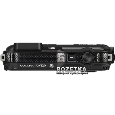Фотоаппарат Nikon Coolpix AW120 Black (VNA590E1) Outdoor kit