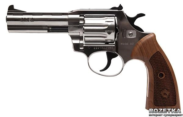 Револьвер Alfa мод 441 Classic 4" (никель, дерево) 144919/11 (14310050) - изображение 1