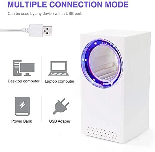 Электрический уничтожитель насекомых с UV светом, USB, для дома и улицы - изображение 5