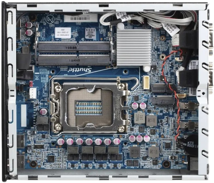 Корпус Shuttle Barebone DH670V2 Slim Mini (DH670V2) - зображення 5