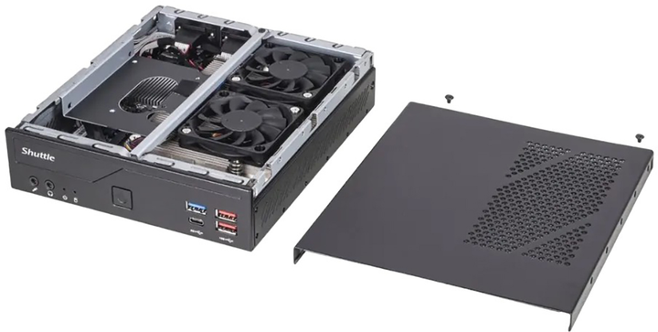 Корпус Shuttle Barebone DH670V2 Slim Mini (DH670V2) - зображення 6