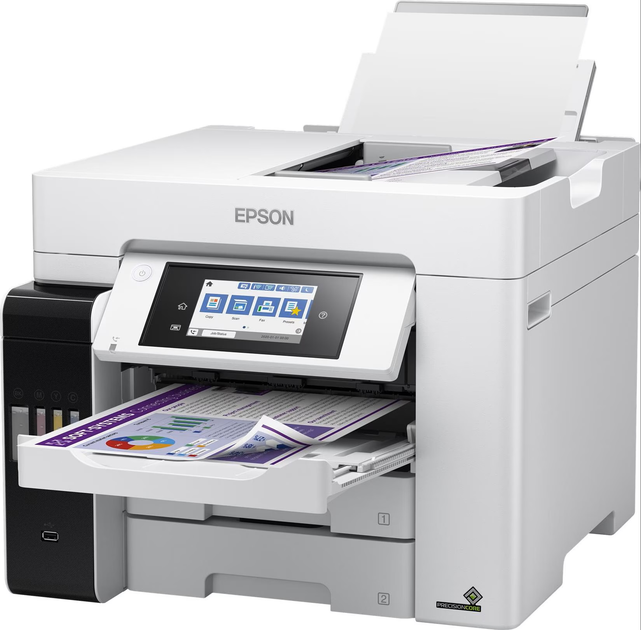 Urządzenie wielofunkcyjne Epson EcoTank Pro ET-5880 WiFi (C11CJ28401) - obraz 2