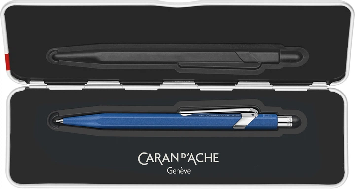 Механический карандаш Caran d'Ache 844 Colormat-X 0.7 мм Синий В кейсе (7630002353441) - изображение 3