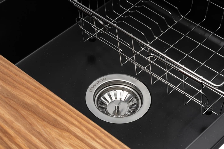 Кухонная мойка GRANADO Optimal Estella 5-в-1 Black Shine - изображение 6
