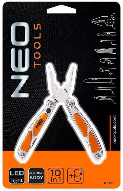 Narzędzie wielofunkcyjne NEO Tools 10 narzędzi 01-027 (5907558420944) - obraz 5