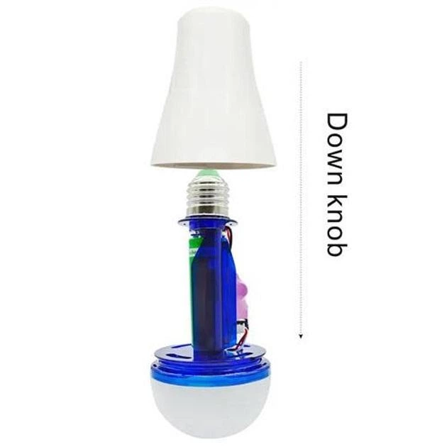 LED Лампа з акумулятором аварійна FA-6915 (цоколь E27 / 15W / 3W от АКБ 18650/ до 2 годин / 6800K) - зображення 3