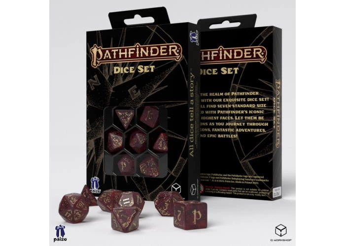 Набор кубиков Pathfinder Dice Set: Avistan (7 шт.) (SPAT29) - Фото 1 Набор кубиков Pathfinder Dice Set: Avistan (7 шт.) (SPAT29) - изображение 1