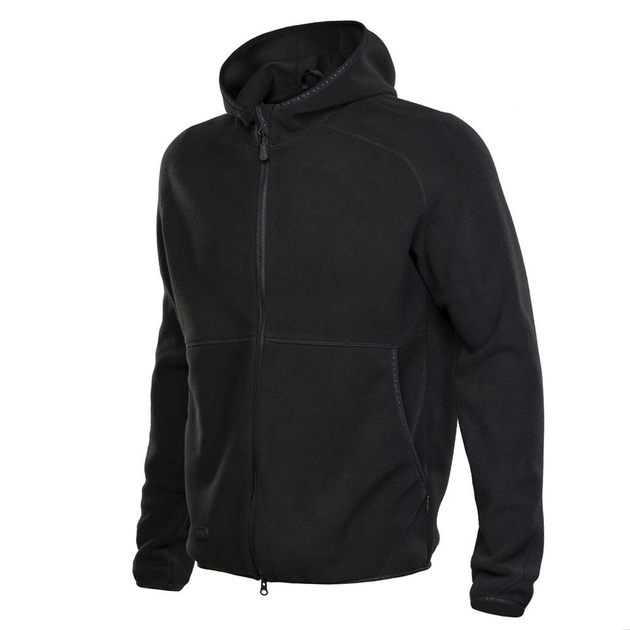 Военная кофта M-Tac Lite Microfleece Hoodie Black L - изображение 1