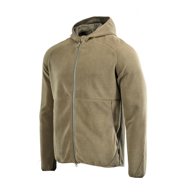 Військова кофта M-Tac Lite Microfleece Hoodie Dark Olive 3XL - зображення 1