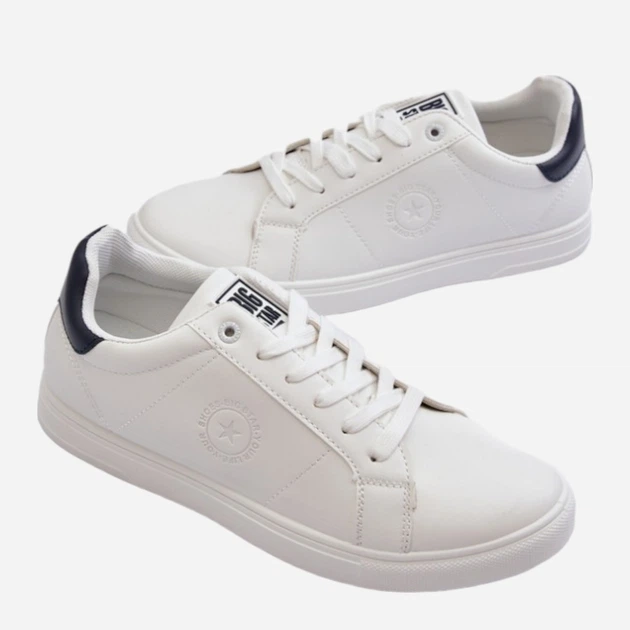 Sneakersy męskie Big Star NN174282 43 Białe (5900714731274) - obraz 6