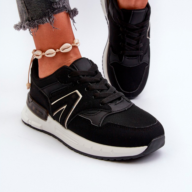 Buty sportowe damskie Vinelli 40 Czarne (5905677179828) - obraz 6
