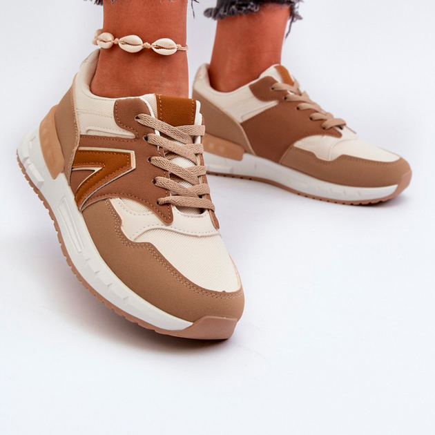 Buty sportowe damskie Vinelli 37 Brązowe (5905677179736) - obraz 4