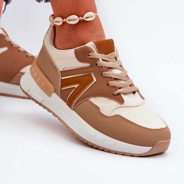 Buty sportowe damskie Vinelli 39 Brązowe (5905677179750) - obraz 6
