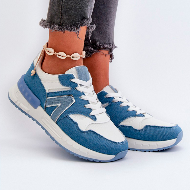 Buty sportowe damskie Vinelli 39 Niebieskie (5905677179637) - obraz 3