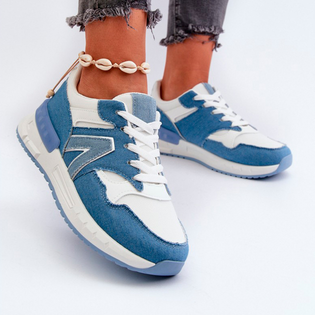 Buty sportowe damskie Vinelli 40 Niebieskie (5905677179644) - obraz 4