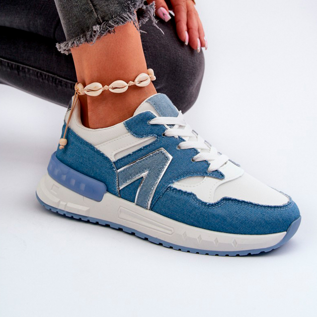 Buty sportowe damskie Vinelli 40 Niebieskie (5905677179644) - obraz 7