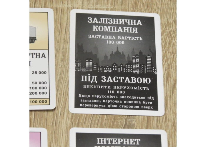 Настільна гра Artos Монополія Україна (укр.) (62073) - Фото 9 Настільна гра Artos Монополія Україна (укр.) (62073) - зображення 9