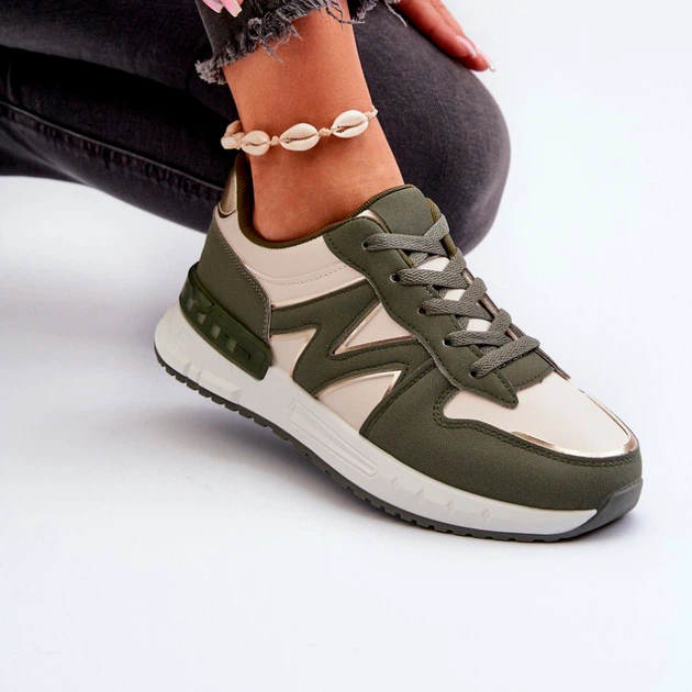 Buty sportowe damskie Kaimans 37 Zielone (5905677179491) - obraz 3