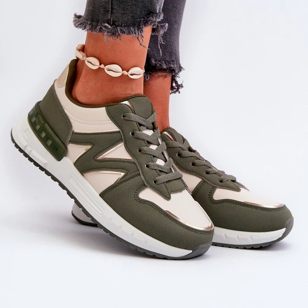 Buty sportowe damskie Kaimans 40 Zielone (5905677179521) - obraz 4