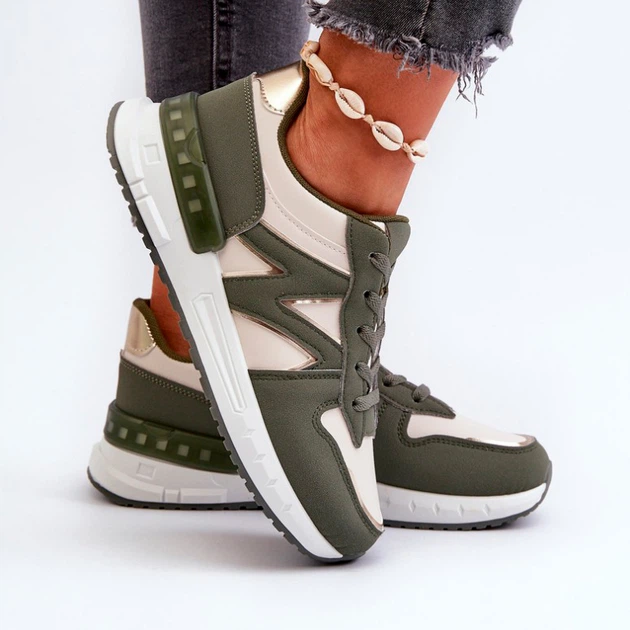 Жіночі кросівки Kaimans 39 Зелені (5905677179514) - зображення 7