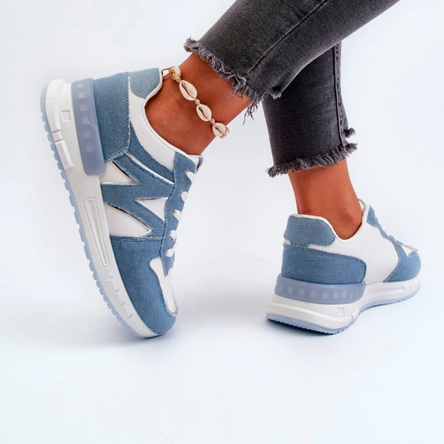 Buty sportowe damskie Kaimans 39 Niebieskie (5905677179453) - obraz 6