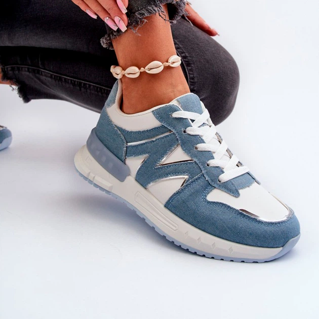 Buty sportowe damskie Kaimans 40 Niebieskie (5905677179460) - obraz 7