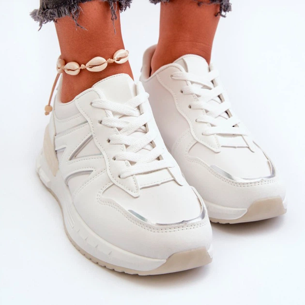 Buty sportowe damskie Kaimans 37 Białe (5905677179316) - obraz 7