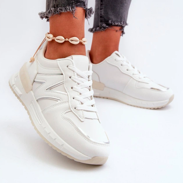 Жіночі кросівки Kaimans 40 Біле (5905677179347) - зображення 5