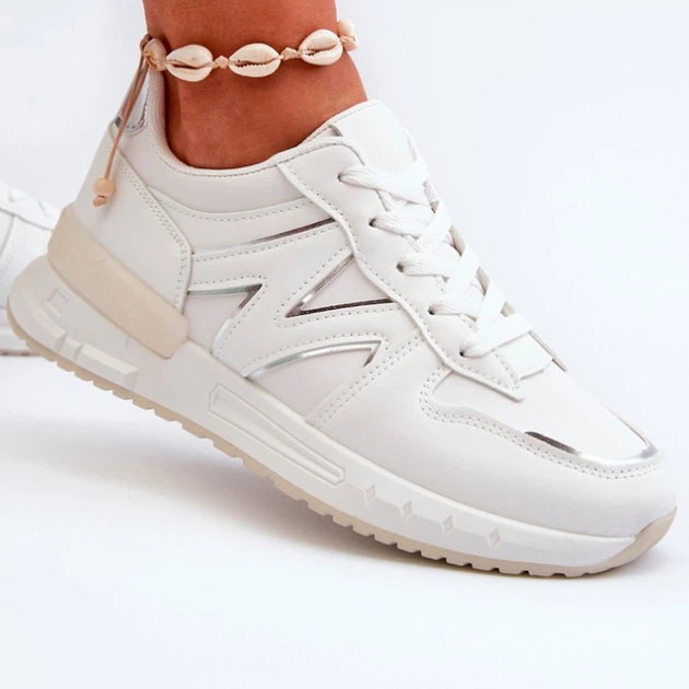 Buty sportowe damskie Kaimans 41 Białe (5905677179354) - obraz 6