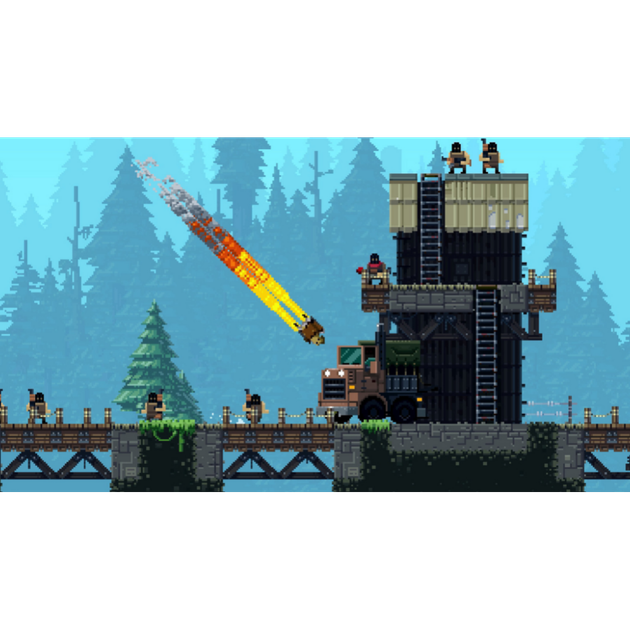 Игра Broforce Deluxe Edition для Nintendo Switch Картридж - изображение 4