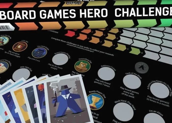 Скретч постер Board Games Hero Challenge (англ.) (СП100ДНН) - Фото 3 Скретч постер Board Games Hero Challenge (англ.) (СП100ДНН) - изображение 3