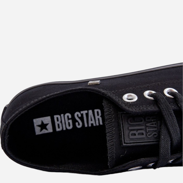Чоловічі кеди низькі Big Star NN174110 40 Чорні (5900714737108) - зображення 5
