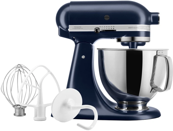 Кухонная машина KitchenAid Artisan 5KSM125EIB с откидным блоком - Фото 1 Кухонная машина KitchenAid Artisan 5KSM125EIB с откидным блоком - изображение 1