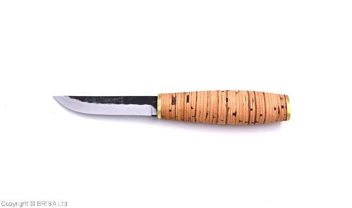 Нож KAUHAVA Puukko 95, 80CrV2 58HRC, 95x20x3.2 мм - лезвие, чехол - кожа, BRISA 14163copy0330223317 - изображение 2