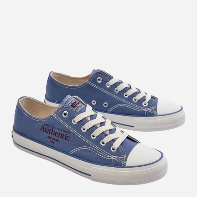 Trampki męskie do kostki Big Star NN174060 43 Niebieskie (5900714751036) - obraz 3