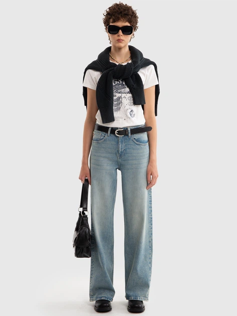 Джинси труби жіночі Big Star Atrea 130 W26L32 Голубі (5900714776213) - зображення 3