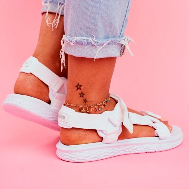 Жіночі сандалії Big Star FF274A603 41 Біле (5900714233945) - зображення 3