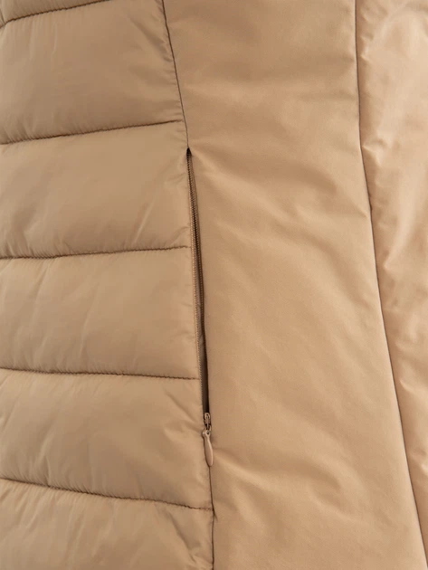 Теплий жилет короткий жіночий Big Star Trinoe 801 XL Бежевий (5900714776374) - зображення 6