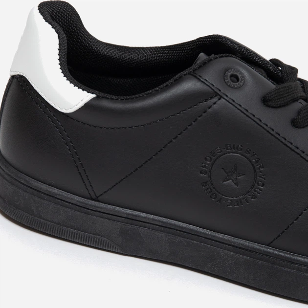 Trampki męskie do kostki Big Star Nn174283 906 41 Czarne (5900714767198) - obraz 6