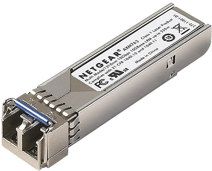 Moduł SFP+ Netgear 10GBase-SR 50/125µm OM3/OM4 (AXM763-10000S) - obraz 1