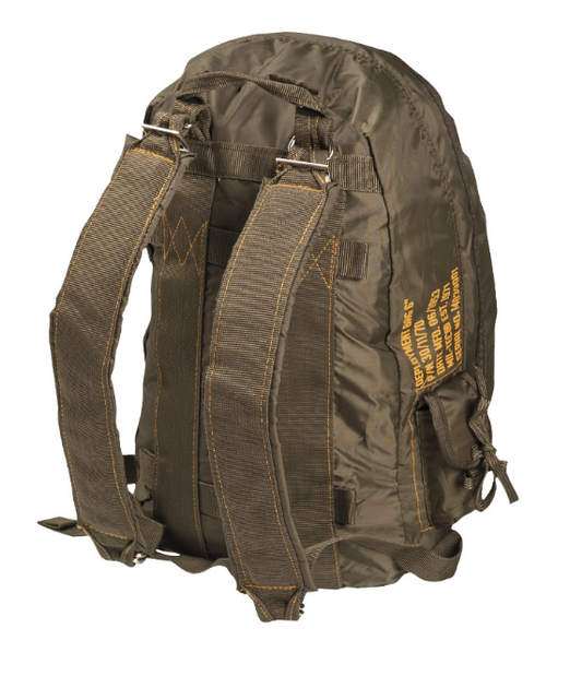 Рюкзак пілота тактичний Mil-Tec 15Л DEPLOYMENT BAG 6 OLIVE (14039001-15) - зображення 2