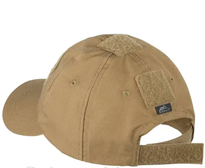 Бейсболка тактична Helikon-tex® BBC Vent Cap Rip-Stop Coyote (CZ-BBC-PR-11) - изображение 2